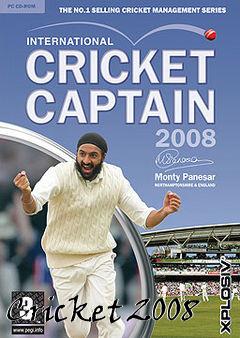 Box art for Cricket 2008