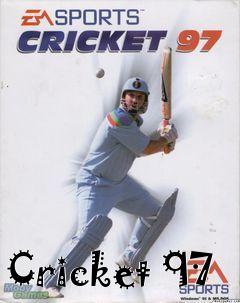 Box art for Cricket 97