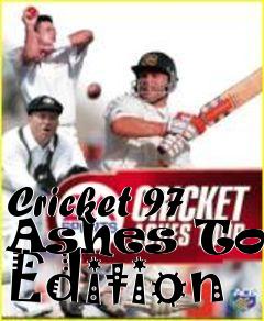 Box art for Cricket 97 Ashes Tour Edition