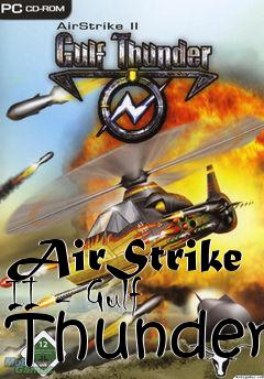 Box art for AirStrike II - Gulf Thunder