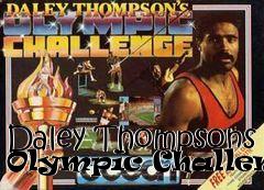 Box art for Daley Thompsons Olympic Challenge