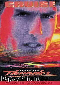 Box art for Days of Thunder