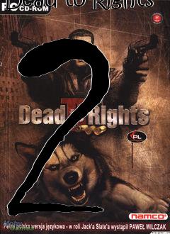 Box art for Dead to Rights 2