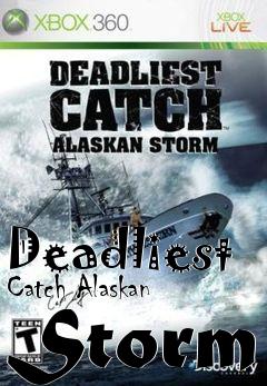 Box art for Deadliest Catch Alaskan Storm