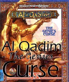 Box art for Al Qadim - The Genies Curse