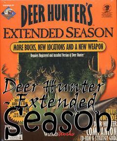 Box art for Deer Hunter - Extended Season