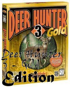 Box art for Deer Hunter 3 - Gold Edition