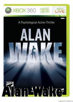 Box art for Alan Wake