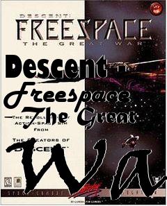 Box art for Descent - Freespace - The Great War