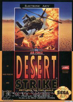 Box art for Desert Strike