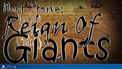 Box art for Dont Starve: Reign Of Giants