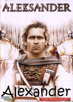 Box art for Alexander