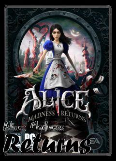 Box art for Alice: Madness Returns