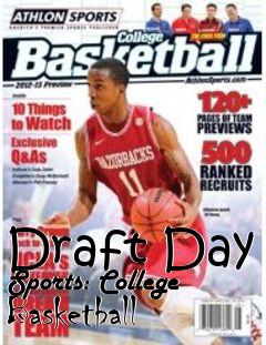 Box art for Draft Day Sports: College Basketball