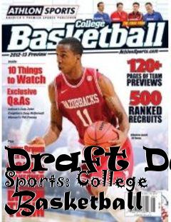 Box art for Draft Day Sports: College Basketball