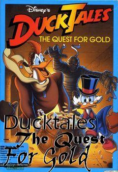 Box art for Ducktales - The Quest For Gold