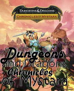 Box art for Dungeons and Dragons - Chronicles of Mystara