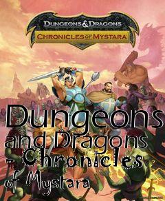 Box art for Dungeons and Dragons - Chronicles of Mystara