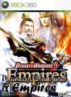 Box art for Dynasty Warriors 5 Empires