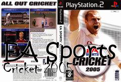 Box art for EA Sports Cricket 2005