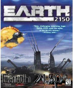 Box art for Earth 2150