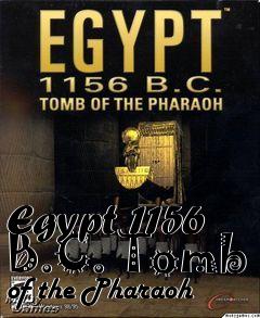 Box art for Egypt 1156 B.C. Tomb of the Pharaoh