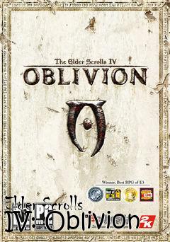 Box art for Elder Scrolls IV: Oblivion