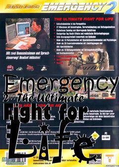 Box art for Emergency 2 - The Ultimate Fight for Life