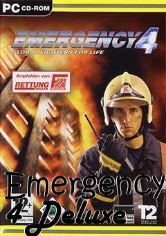 Box art for Emergency 4 Deluxe