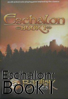 Box art for Eschalon: Book I