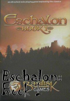 Box art for Eschalon: Book I