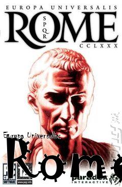 Box art for Europa Universalis: Rome