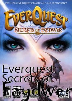 Box art for Everquest: Secrets of Faydwer