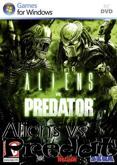 Box art for Aliens vs Predator