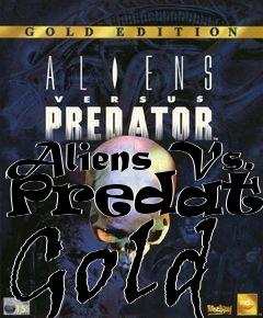 Box art for Aliens Vs. Predator Gold