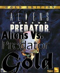 Box art for Aliens Vs. Predator Gold