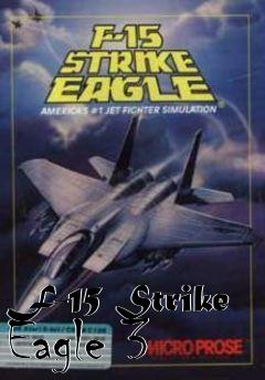Box art for F-15 Strike Eagle 3