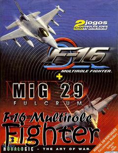 Box art for F-16 Multirole Fighter