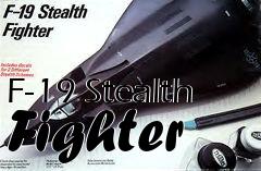 Box art for F-19 Stealth Fighter
