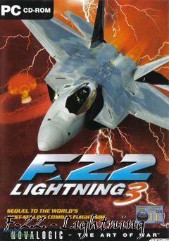 Box art for F-22 - Lightning