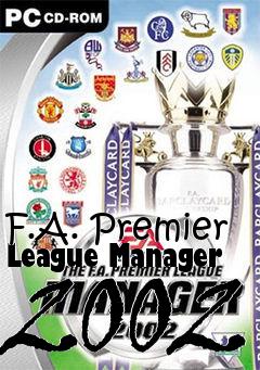 Box art for F.A. Premier League Manager 2002