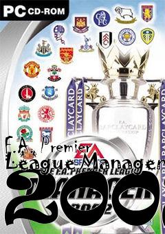 Box art for F.A. Premier League Manager 2002