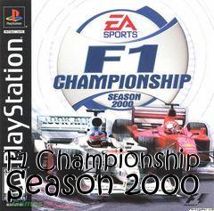 Box art for F1 Championship Season 2000