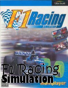 Box art for F1 Racing Simulation