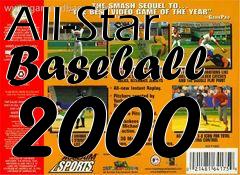 Box art for All-Star Baseball 2000