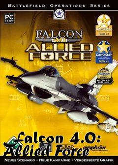 Box art for Falcon 4.0: Allied Force