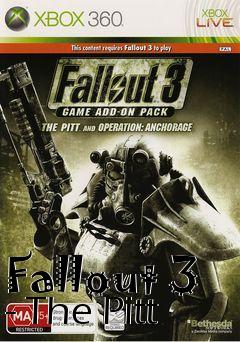 Box art for Fallout 3 - The Pitt