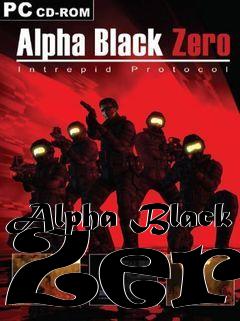 Box art for Alpha Black Zero