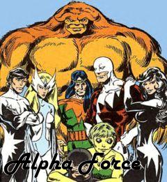 Box art for Alpha Force