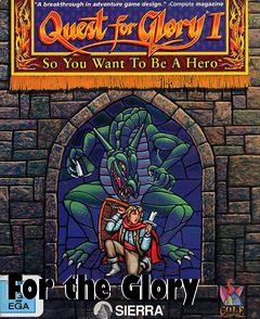 Box art for For the Glory